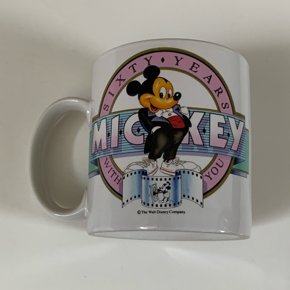 NWB Disney Mickey Mouse 60th Birthday Mug - Picture 1 of 7